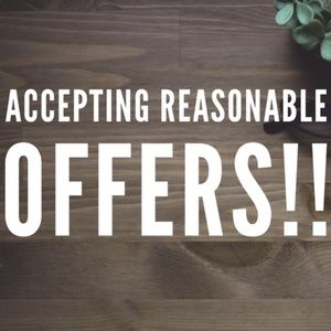 Like an item? Make an offer!